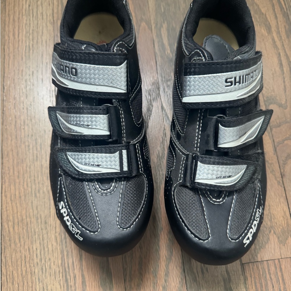 Shimano Kids Black Cycling Shoes
